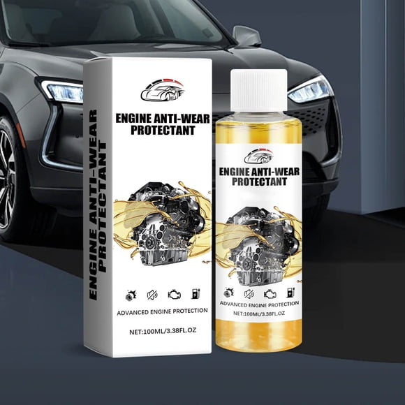 BAOPAI Engine Oil Additive - High Efficiency Wear Protectant with Noise Reduction and Shaking Cure for Burning Oil Prolongs Engine Life for Gasoline Engines 3.4 fl oz
