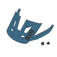 thumbnail image 2 of IXS Visière + Goupilles Trigger Am Ocean ML Casque, Adulte Unisexe, Bleu, 2 of 2