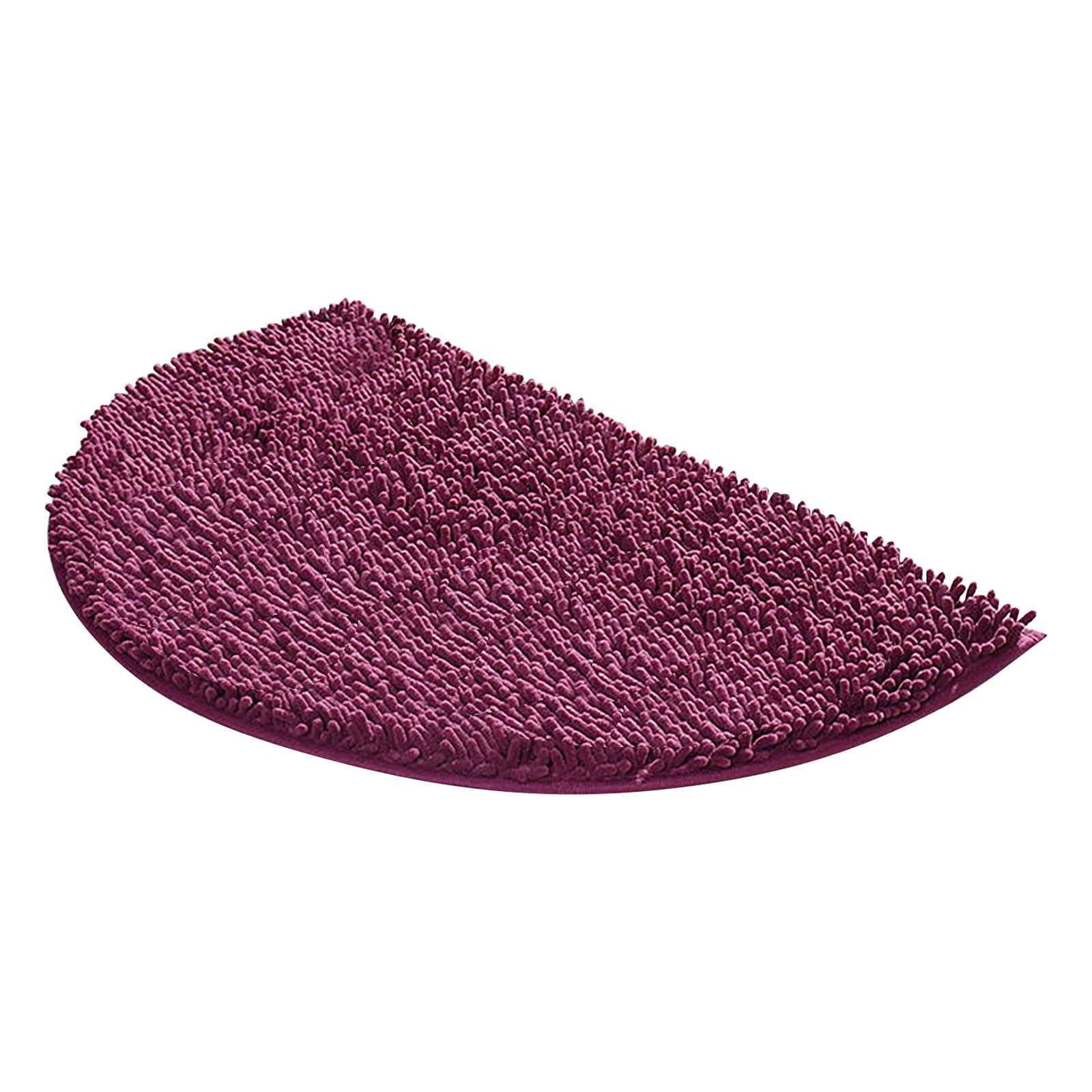 TIELUTT Half Round Bathroom Rug Won't Bathroom Mat Soft and Comfortable Furry Durable Thickened Project 62 Blanket Rugs for Bed Room Kid Room Rug Knit Blanket Knitted Throw Blankets for Couch