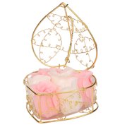 Binwennn Bathroom Can Bags Bath Towels Bulk Paper Towel Holder Random Heart Scented Bath Body Petal Rose Flower Soap Wedding Decoration
