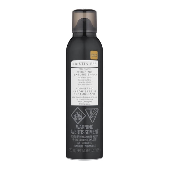 Kristin Ess Vaporisateur Texturisant pour Cheveux de Coiffage à Sec à Finition Sèche pour Volume + Texture, Fixatif Texturisant Sec à Tenue Légère, Fini Mat Doux