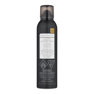 Kristin Ess Vaporisateur Texturisant pour Cheveux de Coiffage à Sec à Finition Sèche pour Volume + Texture, Fixatif Texturisant Sec à Tenue Légère, Fini Mat Doux