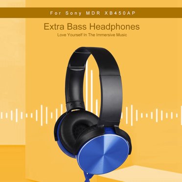 Casque, Casque Basse Serre-Tête Ajustable Couvre-Oreille Doux pour MDR XB450AP