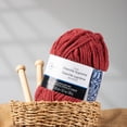 thumbnail image 4 of Fil Mainstays Cozy Chenille Supreme Rouge Marsala, 4 of 4