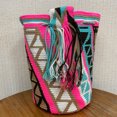 thumbnail image 4 of Sacs à Main Colombiens, Mochila Wayuu, Sac Seau Fait à la Main en Coton Colombien 100 % Original (21#), 4 of 6