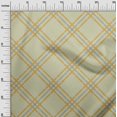 thumbnail image 2 of oneOone Georgette Viscose Fabric Tartan Check Decor Fabric Printed BTY 42 Inch Wide, 2 of 4