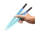 thumbnail image 4 of Chop Sabers Light Up LightSaber Chopsticks (1 Pair, Blue), 4 of 6