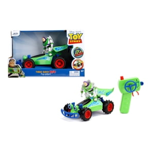 Toy Story Turbo Buggy RC Buzz Année-lumière 1 24 Voiture de télécommande à échelle avec Turbo Boost 2.4GHz USB Rechargeable par Jouets Jada