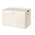 thumbnail image 4 of 3 Sprouts Collapsible Toy Chest Storage Bin for Kids Playroom, Otter, 4 of 8