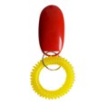 thumbnail image 1 of Agiferg Portable Dog Button Clicker Sound Trainer Pet Training Tool Wrist Band Accessory, 1 of 1