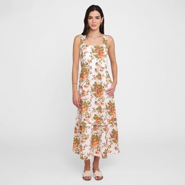 Devoted, Square Neck Maxi Dress, Sizes XS-XL