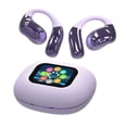 thumbnail image 1 of D Lavender Purple Translation Headphones With 600Mah Case And 11H Continuous Usage, 1 of 6