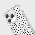 thumbnail image 3 of Caseco iPhone 15 Pro Max Case With Mag-Safe - White Polka, 3 of 5