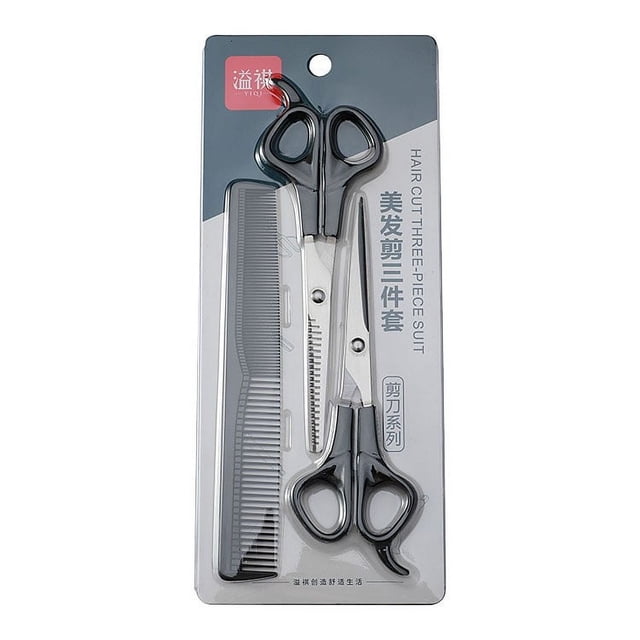 Herunwer Hair Cutting Scissors Shears Kit, Stainless Steel Hair Cutting Scissors Thinning Shears Hair Cutting Teeth Scissors Professional Hairdressing Scissors Set