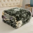 thumbnail image 2 of Thick Warm Winter Fleece Blanket For King Bed 2 Ply Reversible Soft Raschel Blanket,85"x93",10lb, 2 of 8