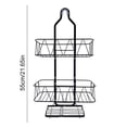 thumbnail image 3 of Wzzjkit Bathroom Organizers and Storage, Bathroom Shelf No Punch Bathroom Shower Hanging Shelf Shampoo Hanging Basket Shower Toilet Storage, Bathroom Rack, 3 of 7
