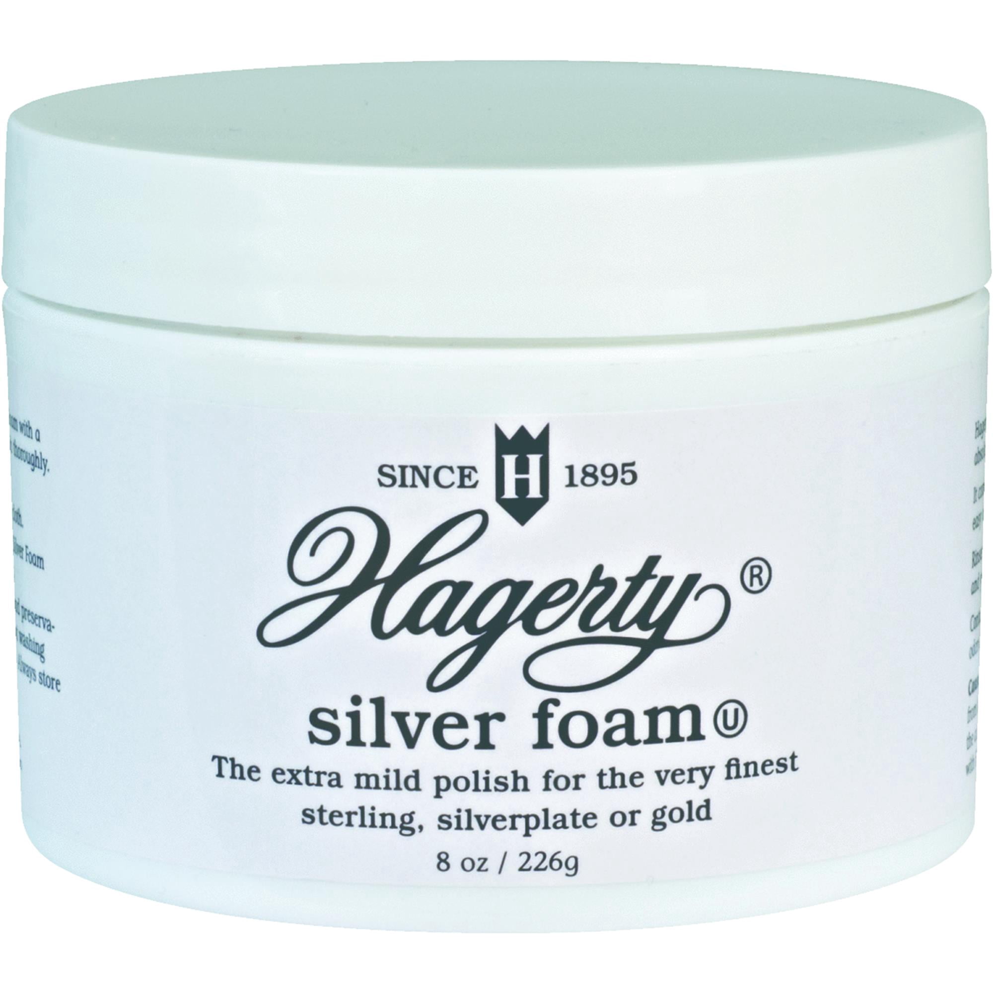 Hagerty 11070 Poli Argent Doux de 8 Onces, Blanc