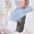thumbnail image 2 of CJiaWei Ergonomic Lumbar Support Cushion For Chair Back Comfortable Seat Pillow For Long Sitting And Sleeping, 2 of 4