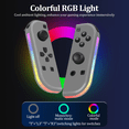 thumbnail image 3 of Wireless Game Controller for Nintendo, Switch Remote Joypad (L/R) with RGB, 3 of 8