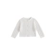 thumbnail image 1 of Kmbangi Cardigan Tricoté pour Bébé Fille 0-3T, Mignon à Manches Longues Col Rond Couleur Unie Pull Boutonné, 1 of 8
