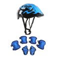 thumbnail image 2 of Kids Helmet and Knee Pad Set 7Pcs/Set Childrens Skating Protective Gear Children Kids Helmet Knee, 2 of 3