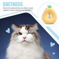 thumbnail image 3 of QualitChoice Cat Neck Cone Puppy Accessories Elizabethan Collars Adjustable Dogs Collar Breathable Surgery Kitten Cones Pineapple Pattern L 1Set, 3 of 6
