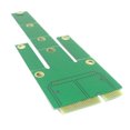 thumbnail image 1 of Opolski Mini mSATA PCI-E SATA 3.0 SSD to NGFF M.2 B + M Key Male Converter Adapter Card, 1 of 6