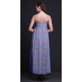 thumbnail image 3 of Bimba Robe Longue Maxi à Bretelles Spaghetti Ajustables à Imprimé Floral, Tenue de Plage d'Été - XX-Grand, 3 of 5