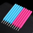 thumbnail image 4 of Economic Paper Quilling Slotted Quilling Tool, Paper Quilling, Environmental-Friendly Quilling Pen Quilling Pen, Durable Slotted Quilling Tool 10Pcs Papercarft Plastic Slotted, 4 of 8