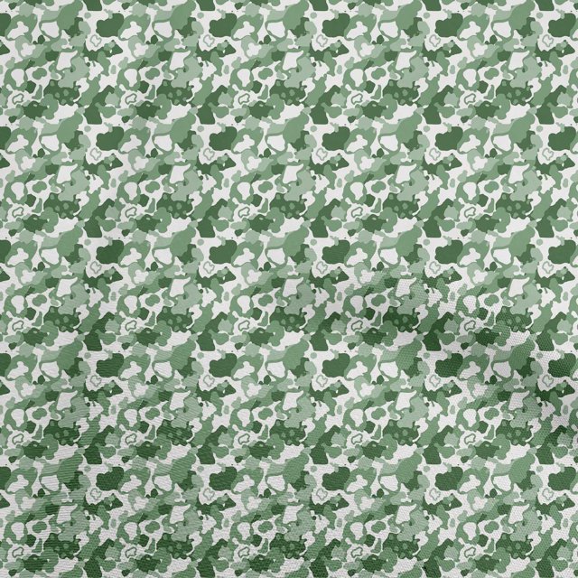 oneOone Georgette Viscose Light Green Fabric Abstract Dress Material Fabric Print Fabric By The Yard 42 Inch Wide