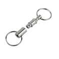 thumbnail image 3 of DPTALR Detachable Removable Pull Apart Quick Release Key Chain Keychain Keyring, 3 of 9