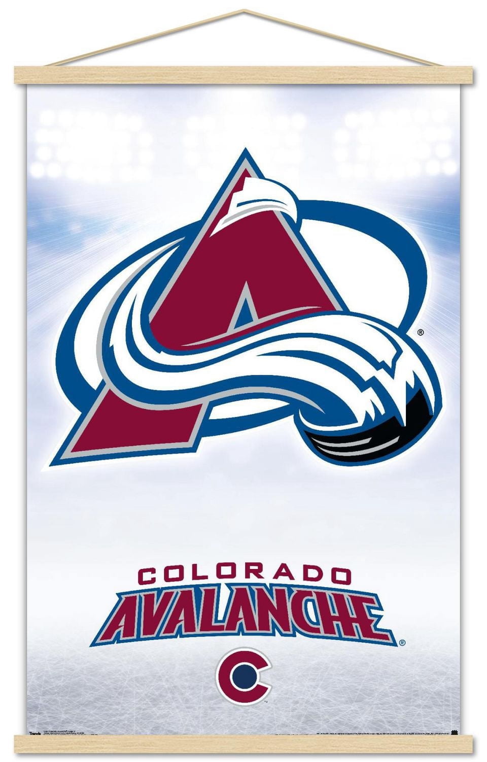 NHL Colorado Avalanche - Logo 17 Wall Poster