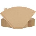 thumbnail image 1 of 160 Count #4 Cone Coffee Filters 8-12 Cup Disposable Coffee Filters 4 Cone Paper Unbleached Natural Number 4 Filters Paper Compatible with Ninja Coffee Filter, Drip and Pour Over Coffee Maker, 1 of 5