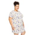 thumbnail image 4 of George Women's Plus Crew Neckline Nightshirt, 4 of 6