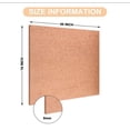 thumbnail image 2 of Chmadoxn Tools&Home Improvement Self Adhesive Cork Roll Cork Panels Thick Backing Mat Strong Self Adhesive Cork Board For Decoration Of Wall Furniture 16/50in Cork Message Board, 2 of 5