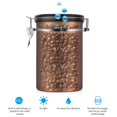 thumbnail image 2 of Garosa Coffee Container Large Airtight Stainless Steel Black Kitchen Sotrage Canister for Coffee, 2 of 6