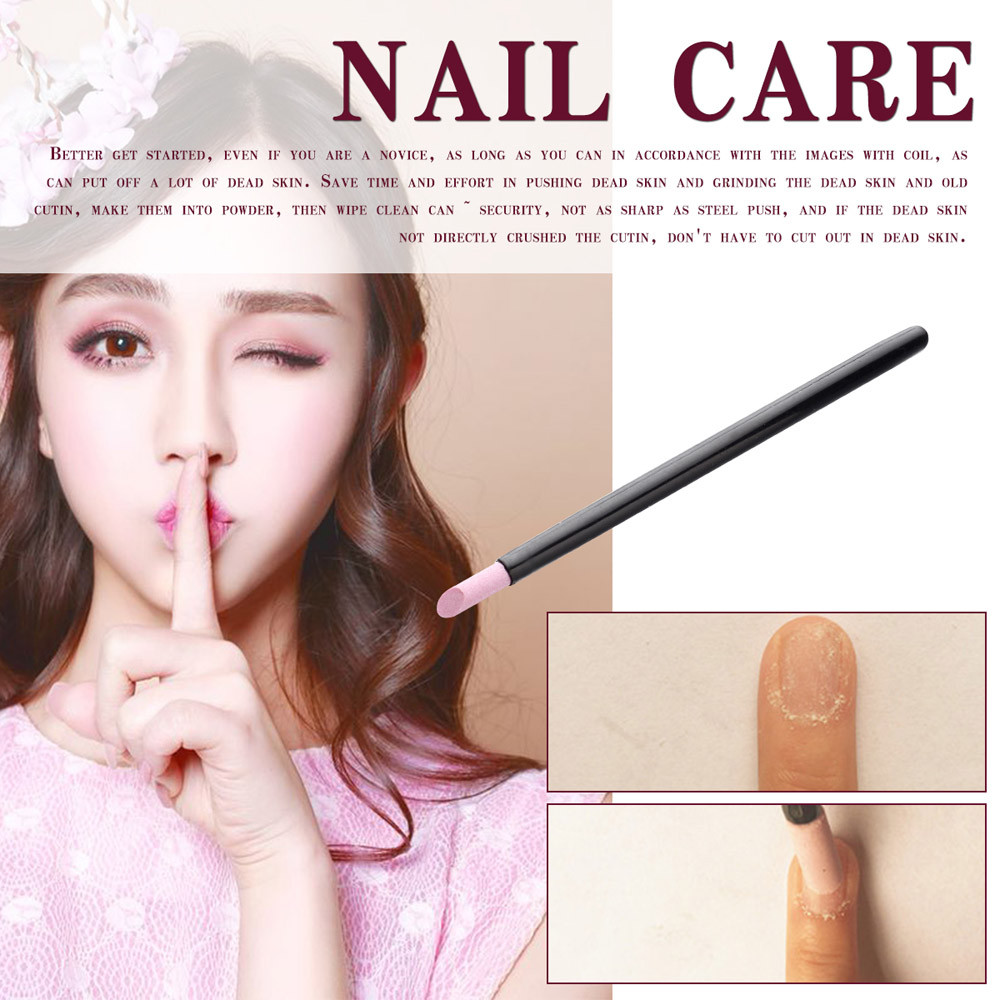 Stylo de Manucure Mode pour Femmes Outil Cuticules Retrait Art Quartz Polissage des Ongles Ongles