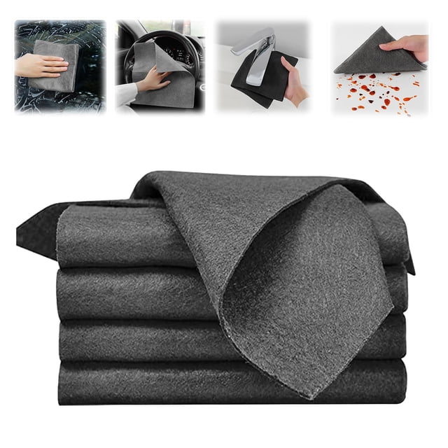 Oleegame 1PC Ten Dollar Items Thickened Cleaning Cloth 2024 New Microfiber Glass Cleaning Cloths All Purpose Microfiber Towels For Cleaning Windows Kitchens Glass