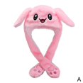 thumbnail image 1 of Plush Rabbit Bunny Hat Animals Ear Moving Jumping Hat Hat Animal Ear Best P1D4, 1 of 9