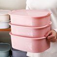 thumbnail image 2 of Agiferg Home Plastic Underwear Storage Box With Lid Underwear Socks Storage, 2 of 2