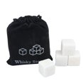 thumbnail image 1 of Whiskey Stones Gift Set,Whiskey Gift Set Whiskey Stones Gift Set of 4 Unique Chilling Stones with Velvet Pouch-Reusable Coffee Gift Set,Coffee Gift Sets, 1 of 5