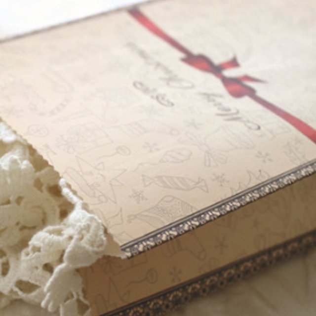 4pcs Kraft Paper Merry Christmas Gift Bags Packaging Cookie Box Wedding Xmas Party Candy Pouch