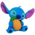 thumbnail image 1 of Disney Stitch Small Plush Stitch and Pineapple, Stuffed Animal, Blue, Alien, 1 of 2