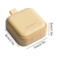 thumbnail image 3 of Lksixu Vitamin Organizer Vitamin Dispenser Portable Vitamin Box Compact Size Easy To Carry Sealed And Insulated Suitable For Work And Outdoor Use Storage Bins Organizers and Storage, 3 of 7