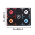thumbnail image 3 of Portable Basketball Footwork Training Mat for Speed and Agility | Large Non- Silent Training Pad for All Ages Fitness & Yoga, 3 of 4
