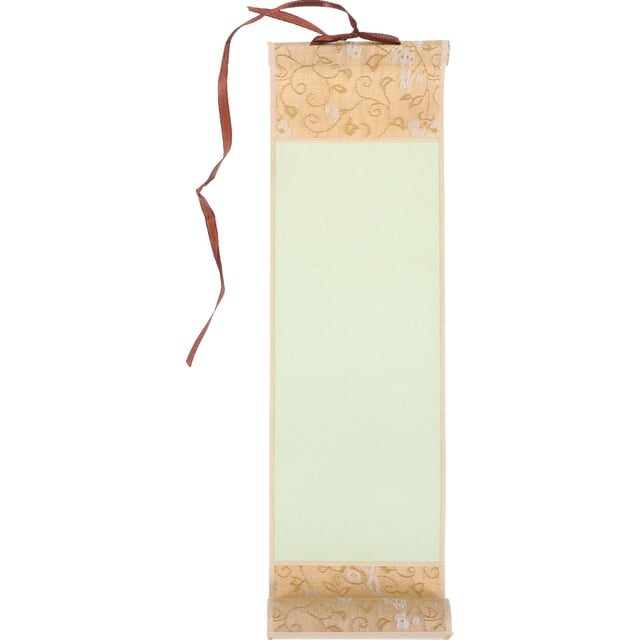 Shisuyan Rouleau de Calligraphie Suspendu Vierge Papier de Calligraphie Portable Rouleau de Peinture Chinoise