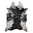 thumbnail image 1 of Luxe Faux Cowhide Rug for Rustic and Western Decor | Low Pile Faux Fur Rug with Salt/Pepper Black + White Cow Print | Cruelty-Free Fade Resistant Living Room Rugs | 5-1/4 x 7-1/2 ft, 1 of 10