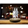 thumbnail image 2 of Wrestling Player 3D Engraved Crystal 3D Engraved Crystal Keepsake/Gift/Decor/Collectible/Souvenir, 2 of 5