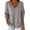 Gris, variante sur Feancey Chandails à Enfiler pour Femmes Grande Taille Automne Manches Longues Col en V Hauts en Tricot Coupe Ample Chandail Tricoté Décontracté T-Shirt Tendance de Vacances Rouge 4TG