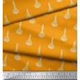 thumbnail image 2 of Soimoi Rayon Fabric Leaves & Floral Block Print Sewing Fabric Yard 56 Inch Wide, 2 of 3